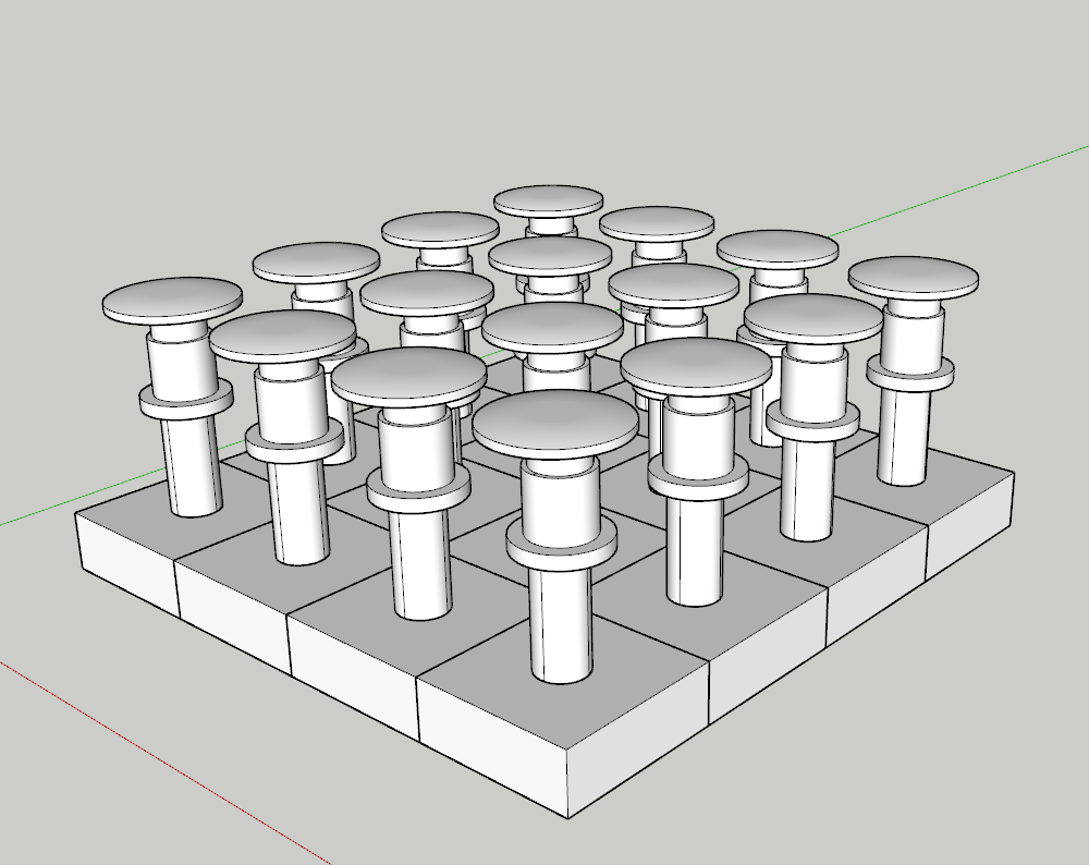 (image for) (N) Generic Large Round Buffers - 16 Pack